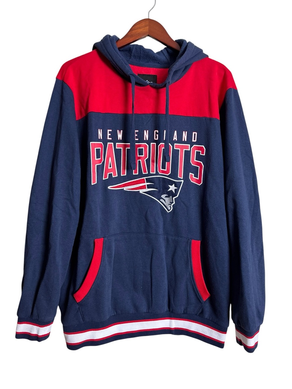 New England Patriots Hoodie Sweatshirt NFL Size XL